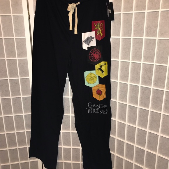 Game of thrones by HBO black pajama pants - Large - Picture 6 of 7